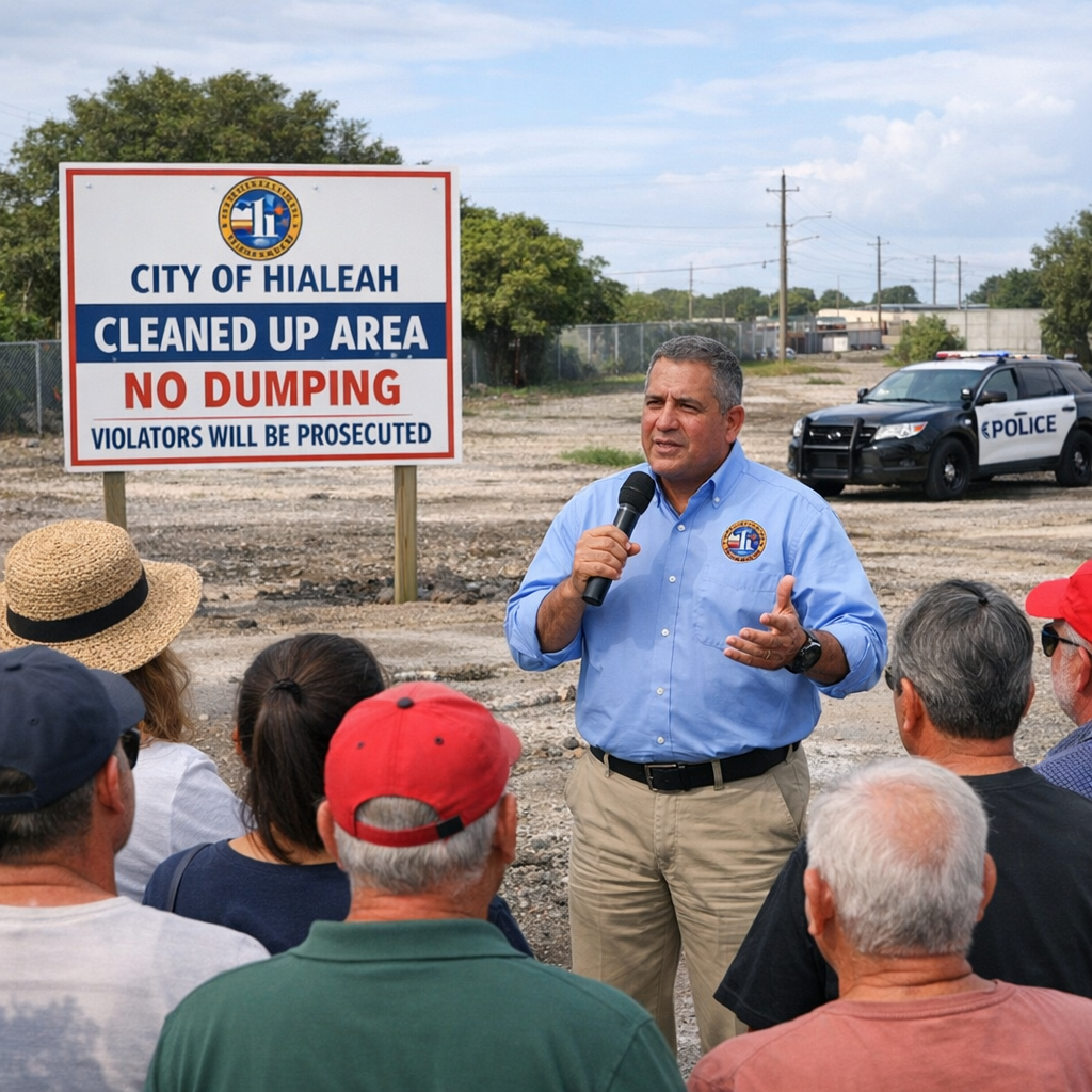 Hialeah’s Ongoing Battle Against Illegal Dumping