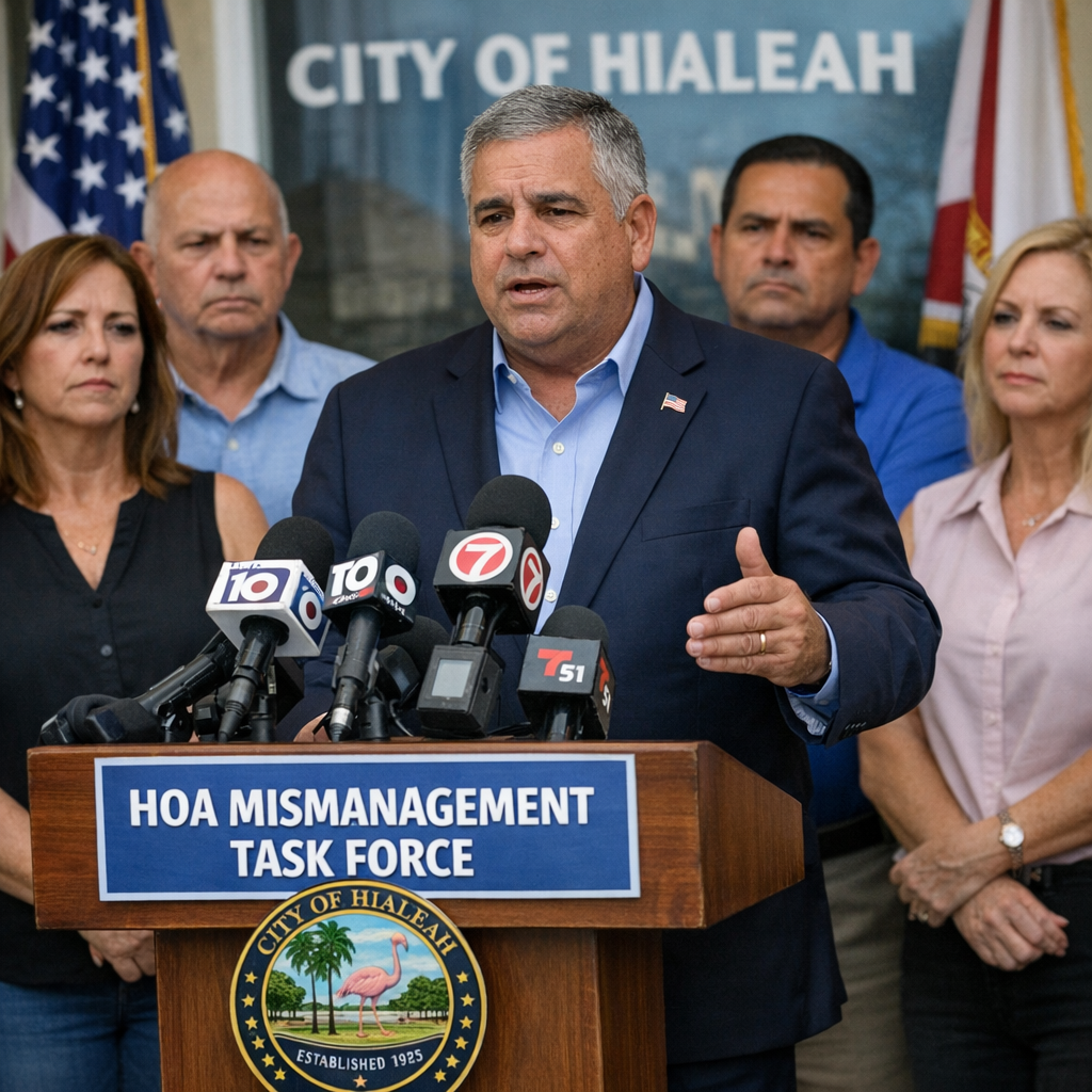 Hialeah’s Mayor Establishes Task Force to Address HOA Mismanagement